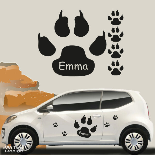 OGJFLT Auto Sticker Autoaufkleber Lustig Dog 2Pcs 12Cm X 17Cm Bunte Hund  Carbon Aufkleber Lustige Fenster Vinyl Aufkleber Auto Styling  Selbstklebende Emblem Auto Aufkleber : : Auto & Motorrad