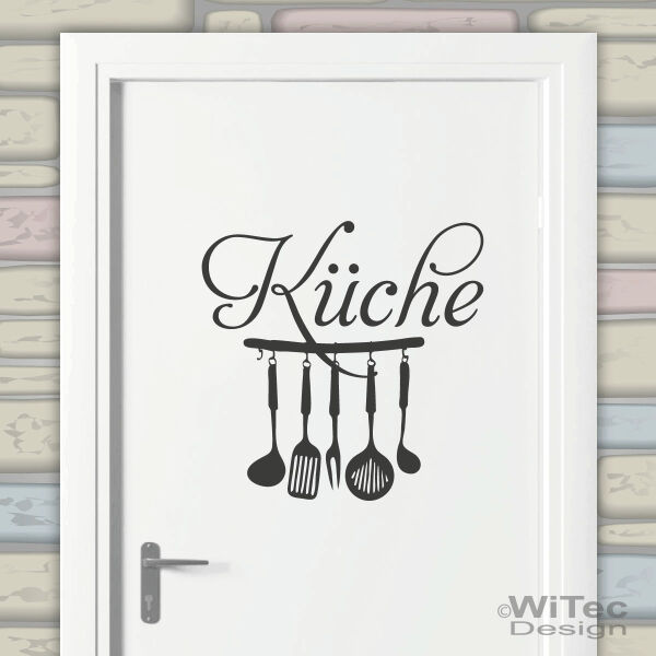 Tür Aufkleber Küche Küchentür Türaufkleber Sticker