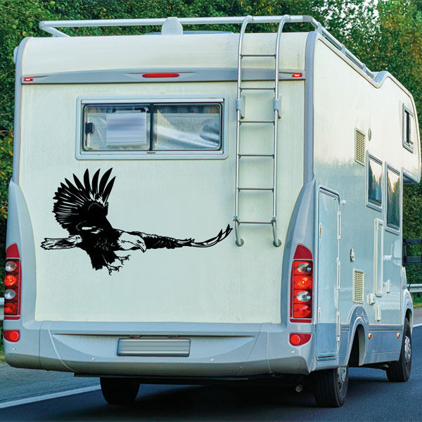 Aufkleber Wohnmobil Adler Seeadler Caravan