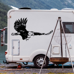 Aufkleber Wohnmobil Adler Seeadler Caravan