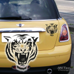 Autoaufkleber Tiger Auto Aufkleber