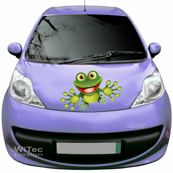 Frosch Auto Aufkleber Sticker