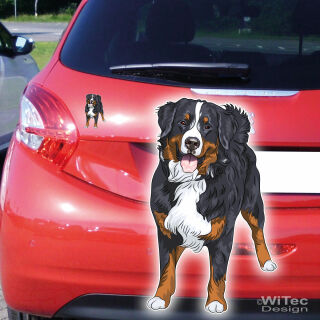 Berner Sennenhund Hundesticker