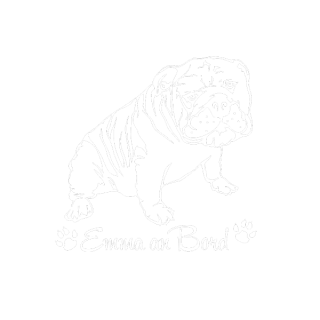 Englische Bulldogge OEB Continental Auto Aufkleber