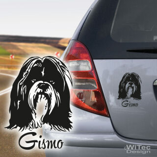 Shih Tzu Auto Aufkleber Hundesticker